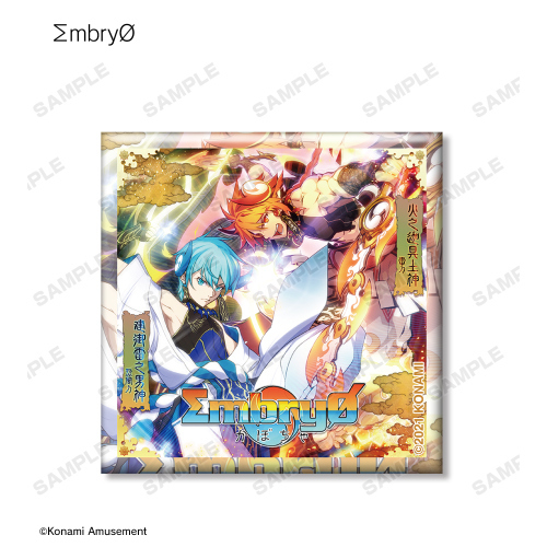 SOUND VOLTEX EXCEED GEAR トレーディング スクエア缶バッジ BOX