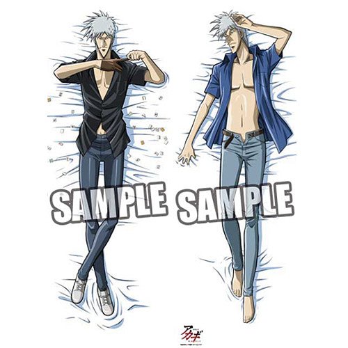 闘牌伝説アカギ 抱き枕カバー「赤木しげる」 キャラクター・グッズ