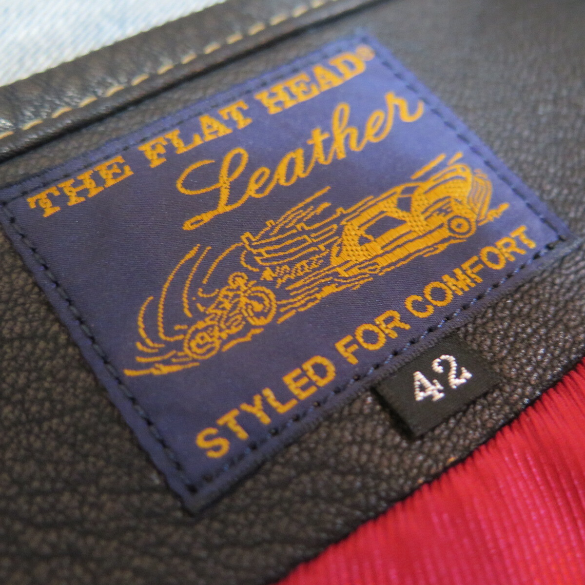 フラットヘッド】 ディアスキン ベスト 藤岡勇吉本店/鹿革 THE FLAT