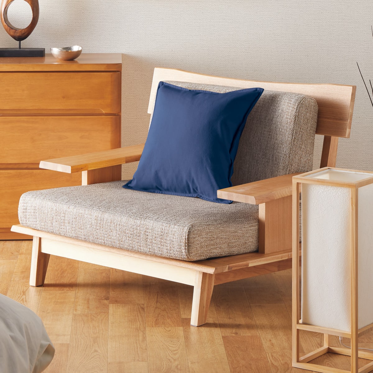 ニトリ 1人用布張りソファ(アカツキ NA) - 通販 | 家具とインテリアの