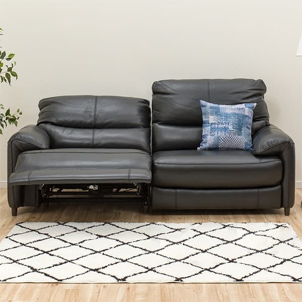 3人掛け右電動リクライニングソファ 厚革(一部合成皮革)タイプ