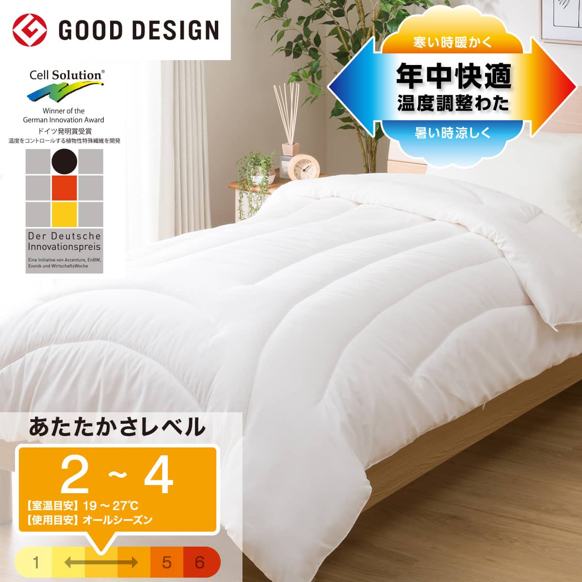 ちょうど良い 温度調整 掛け布団 クイーン(K2424 Q) | ニトリネット