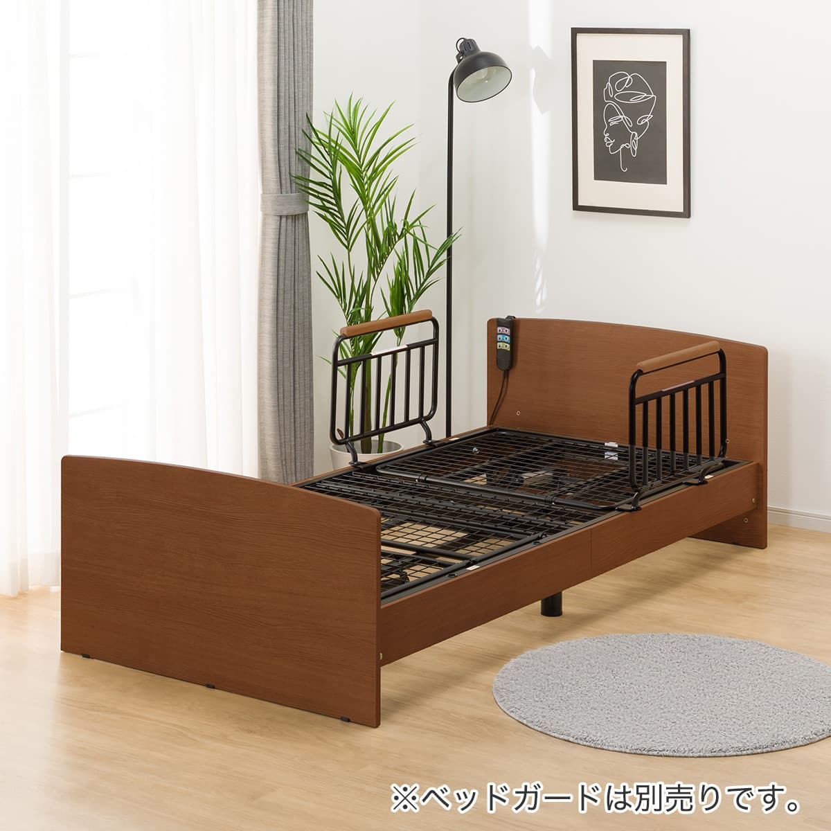 非課税】電動シングルベッドフレーム(ライズ3 2M-F MBR) | ニトリ