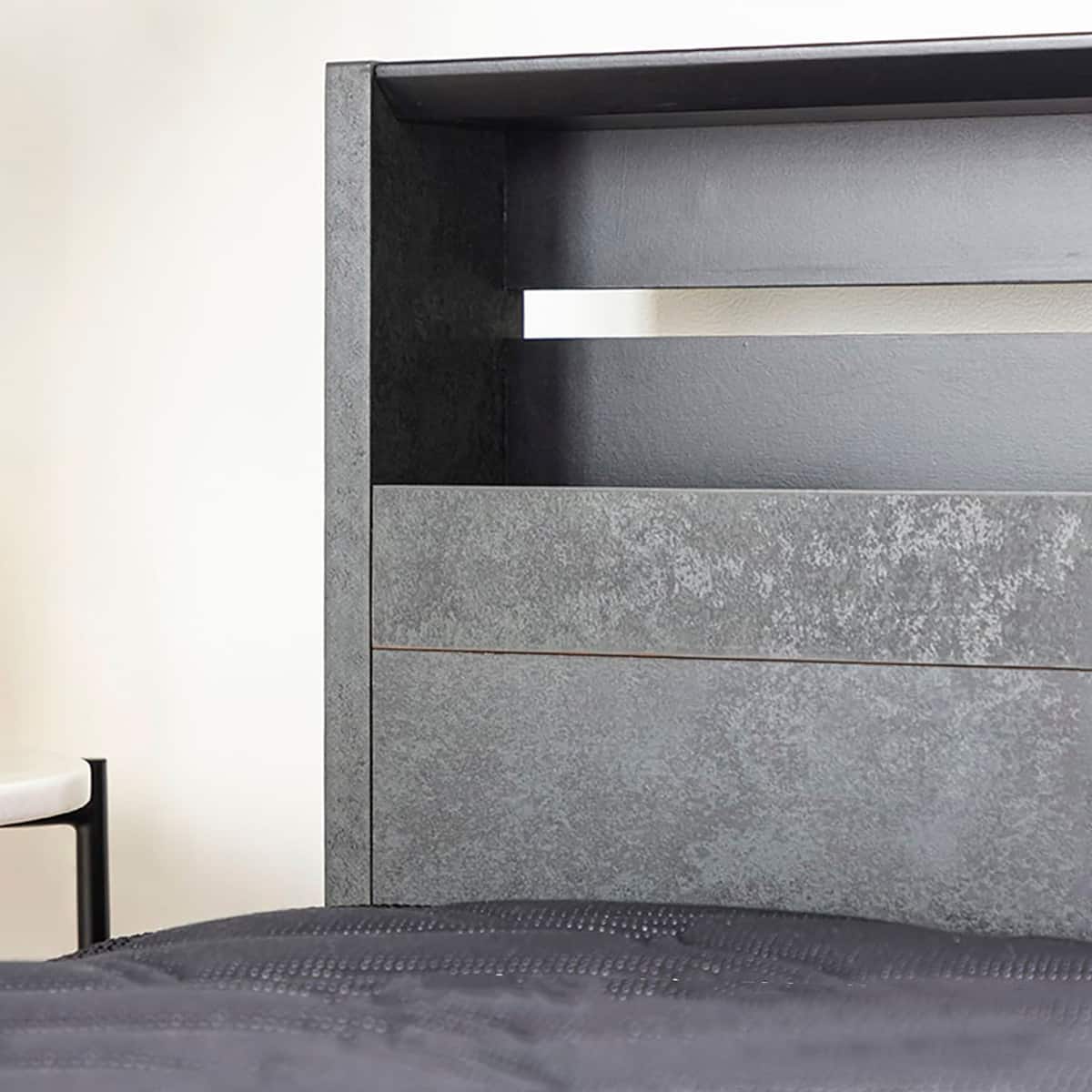 ダブルベッドフレーム(GH 引出し付き BK) | ニトリネット【公式】 家具