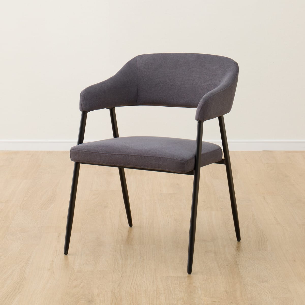 肘付きダイニングチェア(イジー2 GY) | ニトリネット【公式】 家具