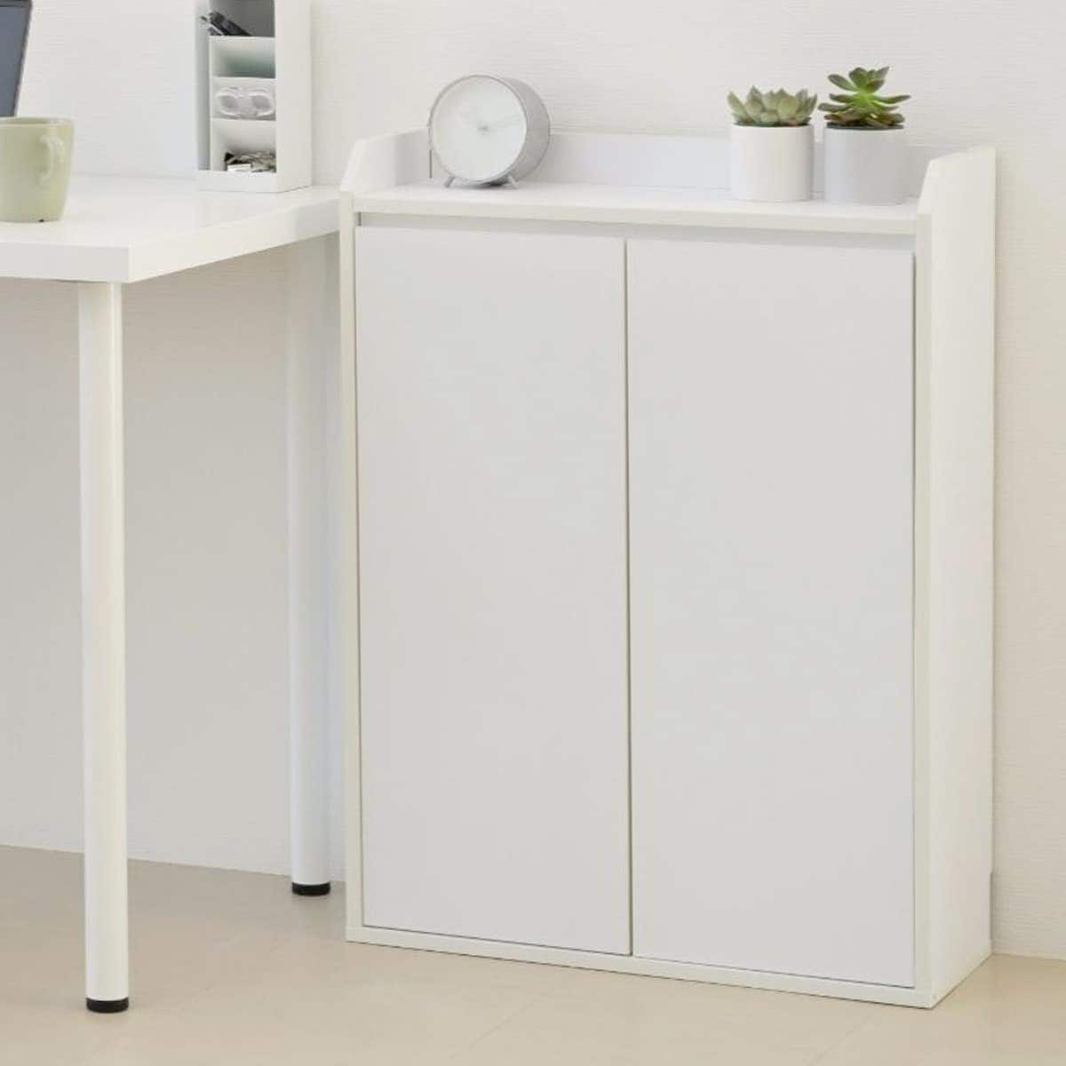 薄型カウンター下収納 扉タイプ (幅60cm WH) | ニトリネット【公式