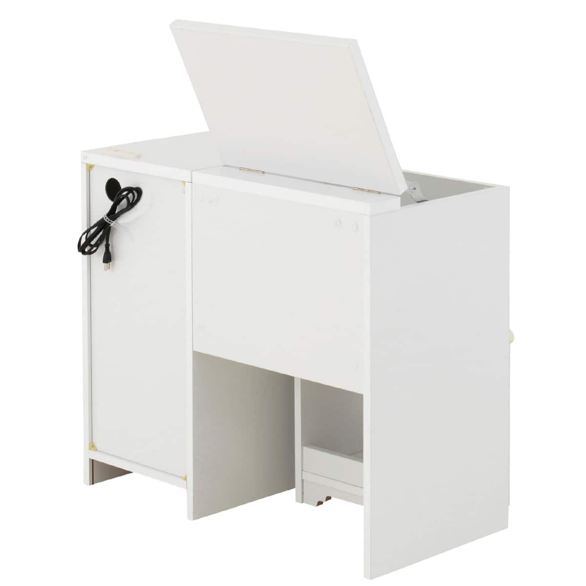 一台二役のドレッサーデスク(70-80D WH) | ニトリネット【公式】 家具