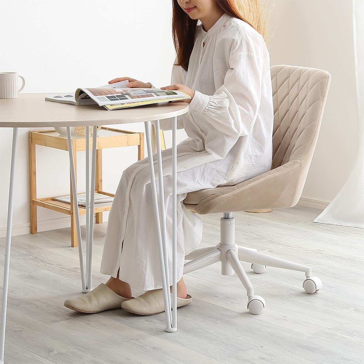 大人かわいいチェア (LueuR リュウール BE） | ニトリネット【公式