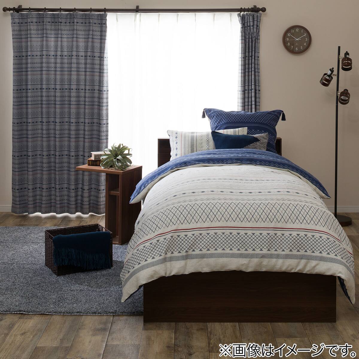 抗菌防臭 やわらかシャギーラグ(GY 185X185) | ニトリネット【公式