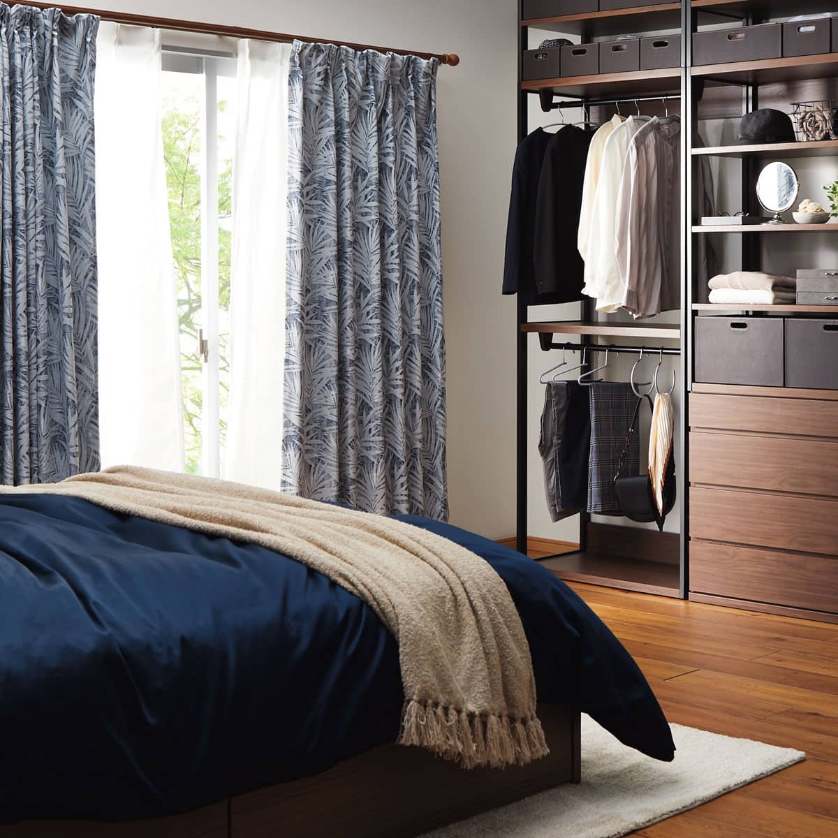 お好みサイズレースカーテン エコオアシスアンモル（幅-100/丈90-170cm