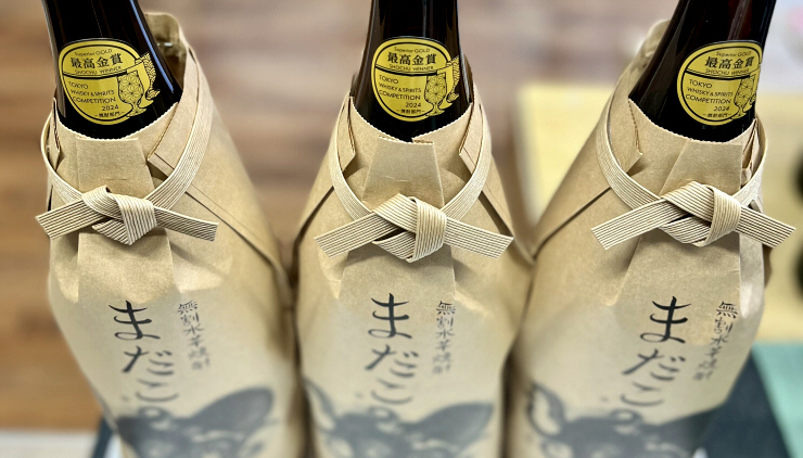 無加水芋焼酎 まだこ 30度 酒蔵王手門 酒ショップnitto