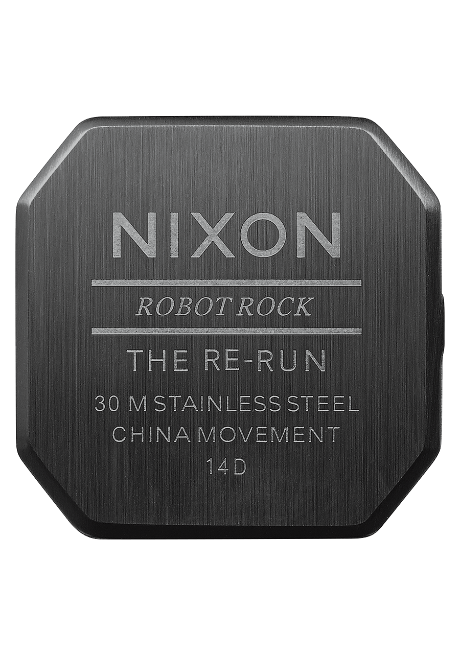 Re-Run Watch | All Black | Digital – Nixon US