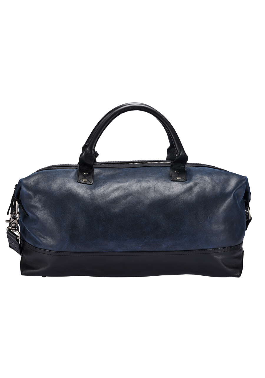 Desperado Duffle II | Navy / Black | Leather Luxury Bag – Nixon US