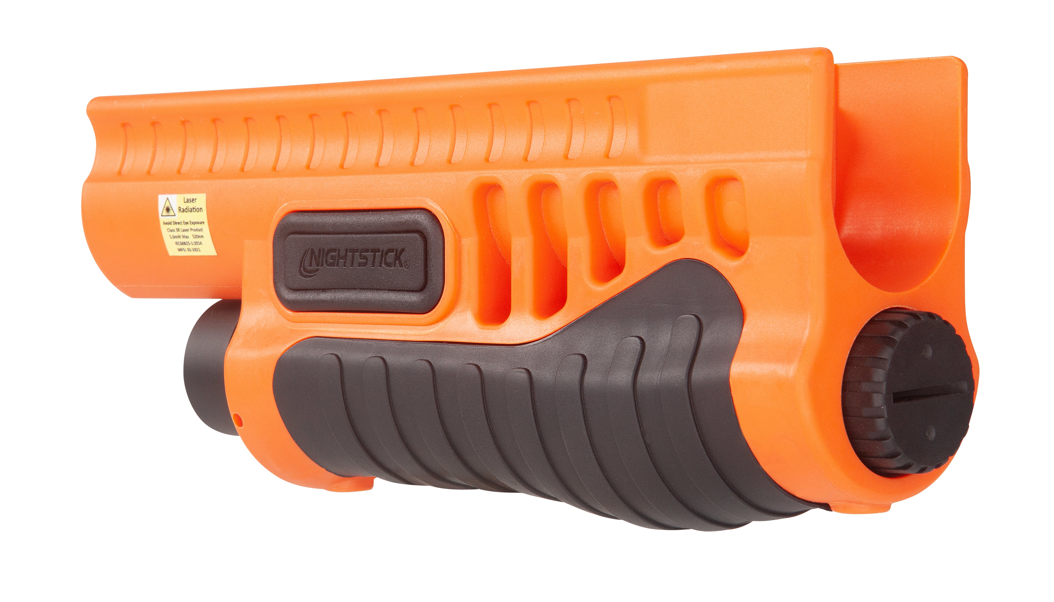 SFL-12GL Less-Lethal Orange Shotgun Forend Light with Green Laser