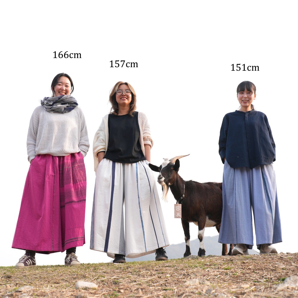 wide pants | tamaki niime