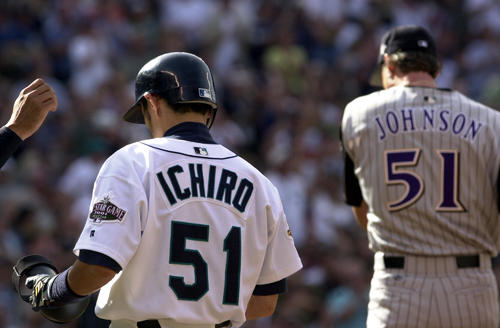 ランディ・ジョンソン氏がイチロー氏に配慮 背番号「51」の永久欠番