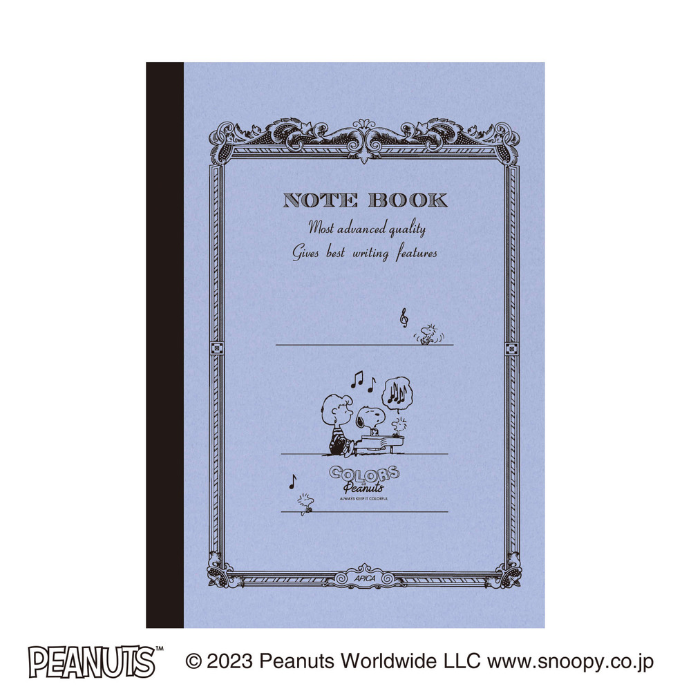 CDノート PEANUTS-2 A6 スヌーピー（イエロー） | 日本ノート株式会社