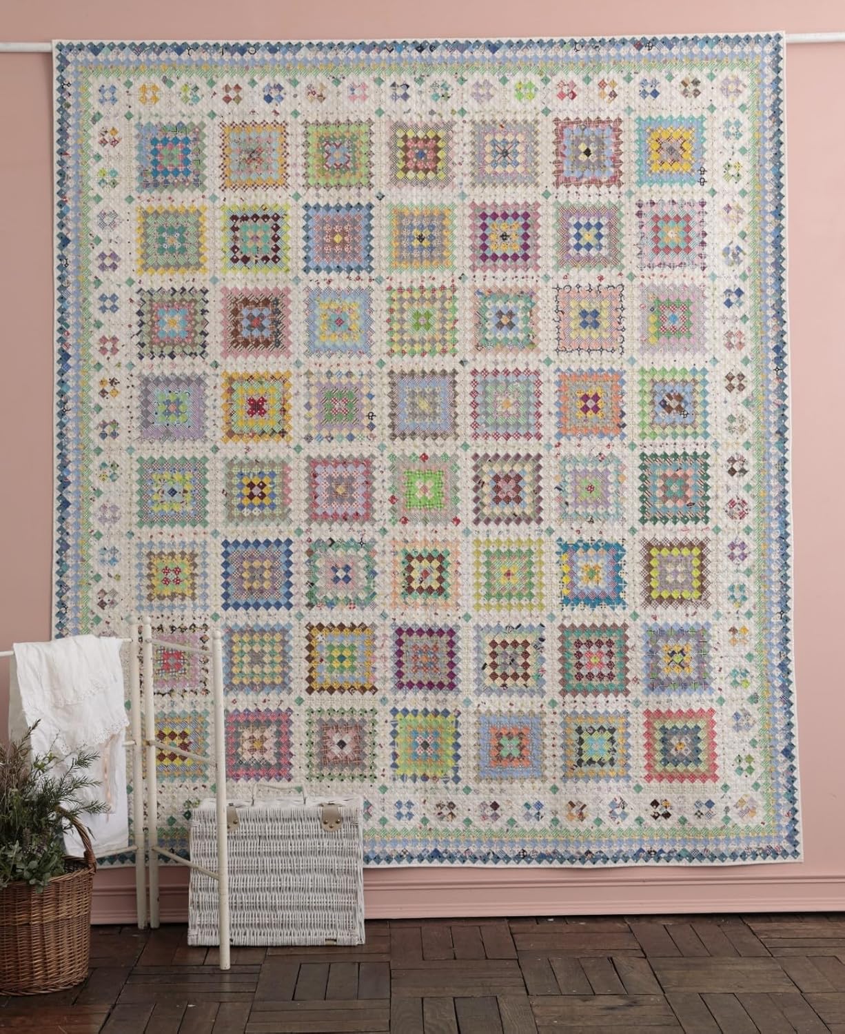 NV13232 キルトジャパン 2025年 7月号 夏号 vol.202/日本ヴォーグ社(冊