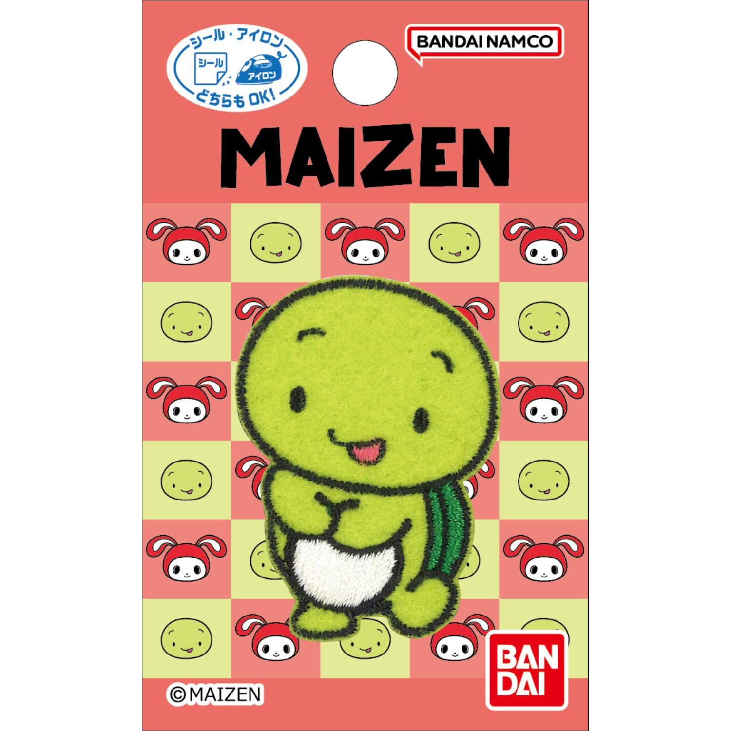 BAN450-BAN94 パイオニア まいぜん シスターズ ワッペン マイッキー 横