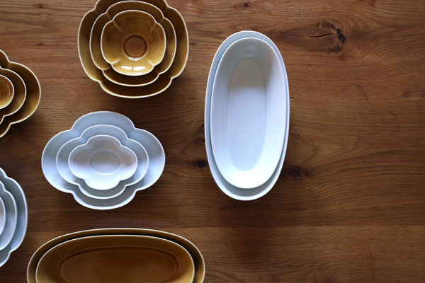 楕円鉢 8寸 / 瑞々 | TOKILABOトキラボ