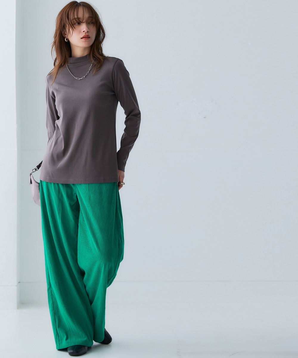 コーデュロイ素材 超ワイドパンツ ［Soiunique］ 通販【ニッセン】