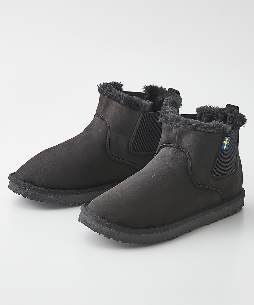 スカンジナビアンフォレスト サイドゴアムートンブーツ 通販【ニッセン】