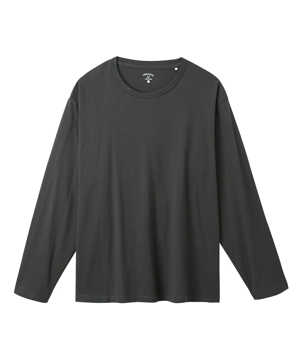 綿100%オーガニックコットン長袖Tシャツ【大きいサイズ】 通販【ニッセン】