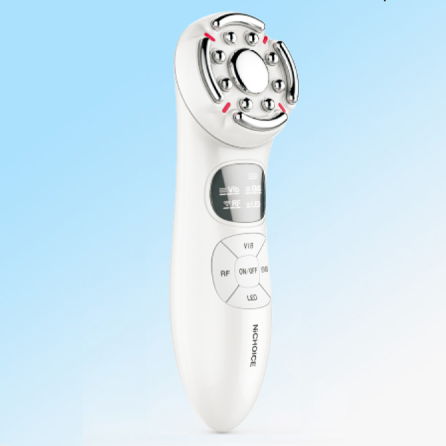 RF 光エステ美容器-NiCHOICE｜トルネードローラー,振動美顔器,ウォーた