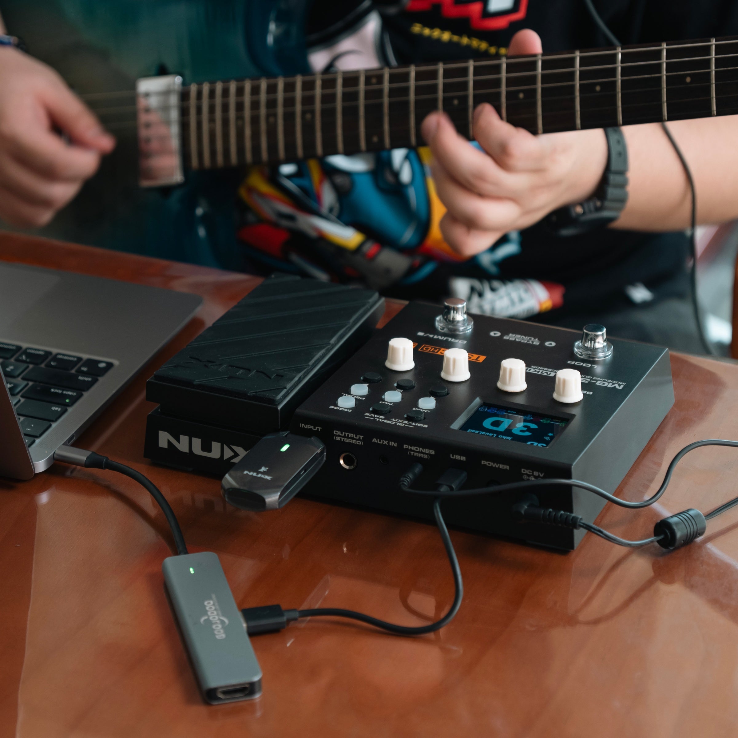 NUX MG-300 MKII Guitar Multi-Effects Processor – NUX.US