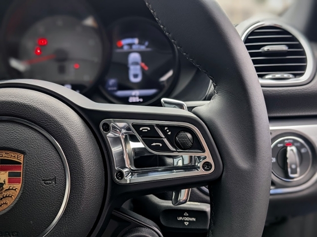 ポルシェ718ケイマン S PDK 黒革 スポクロ スポエグ ACC