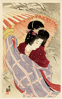 新版画 | 伊東 深水 | 神保町 | Gallery Soumei-do | そうめい堂