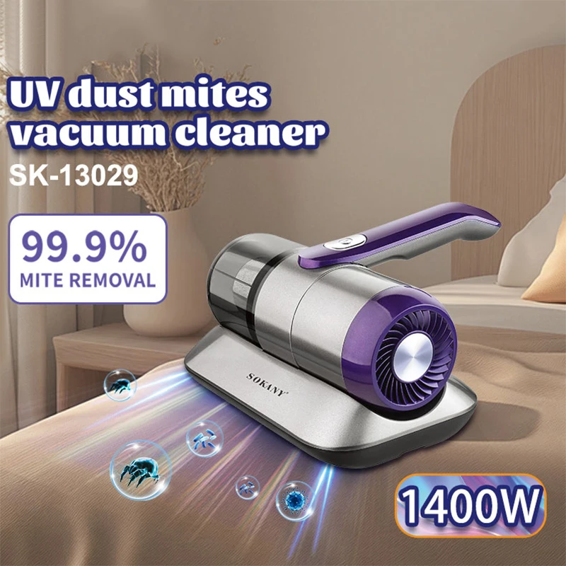 SOKANY SK-13029 Dual - Head 1400W UV Dust Mites Vacuum Cleaner