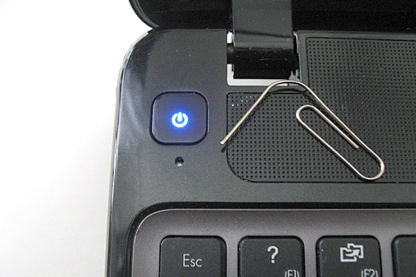 ASUSノートパソコン【電源、ボタンの動作確認】 ノート PC] 電源ボタン
