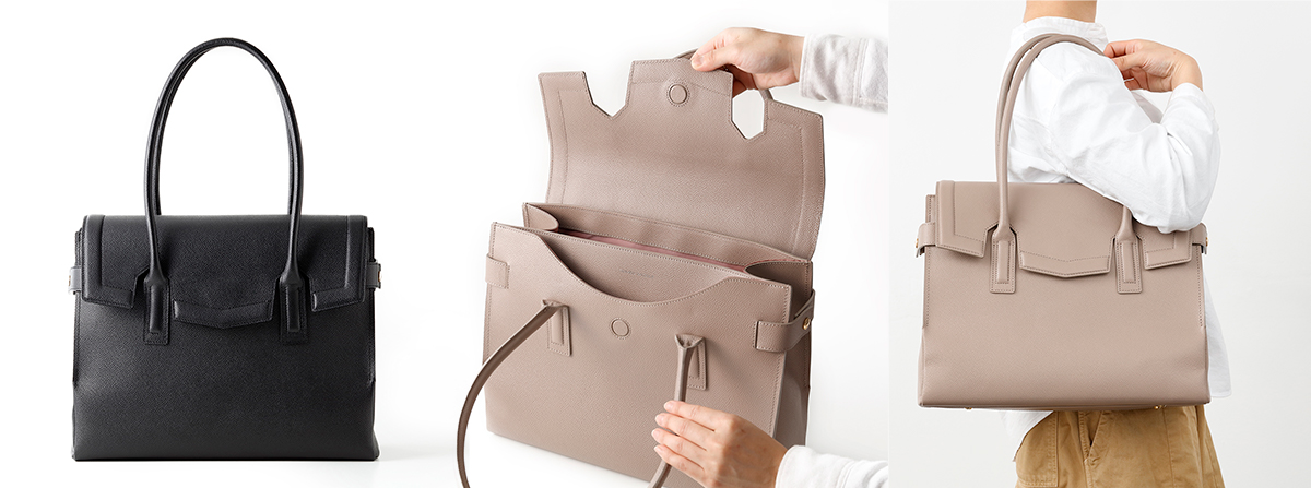 凛とした佇まいと機能美 | レディースビジネスバッグに新作登場
