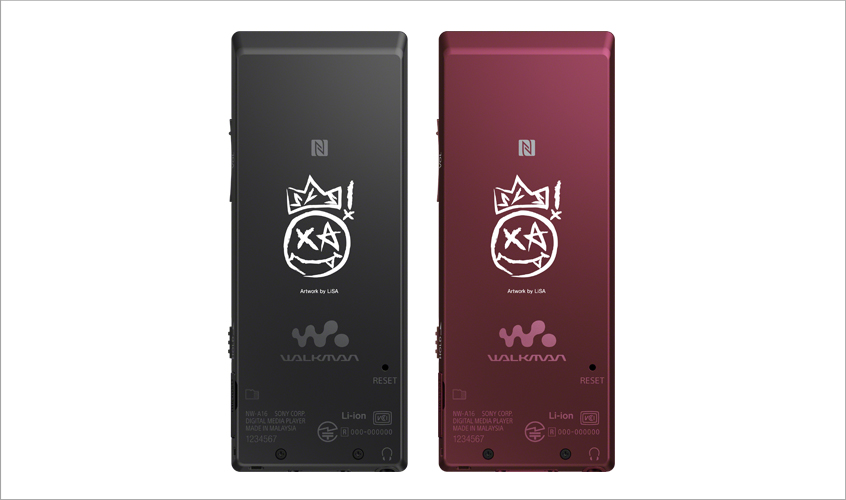 LiSA × WALKMAN®＆ヘッドホンコラボモデル | ポータブルオーディオ