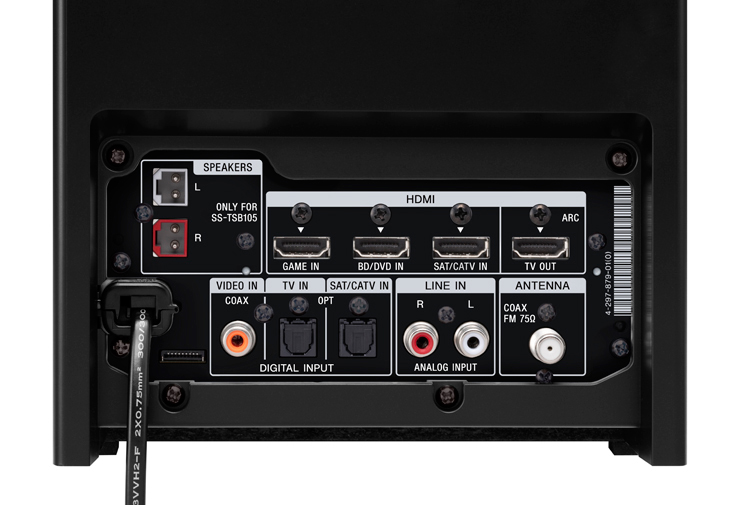 HT-FS30 | サウンドバー／ホームシアターシステム | ソニー