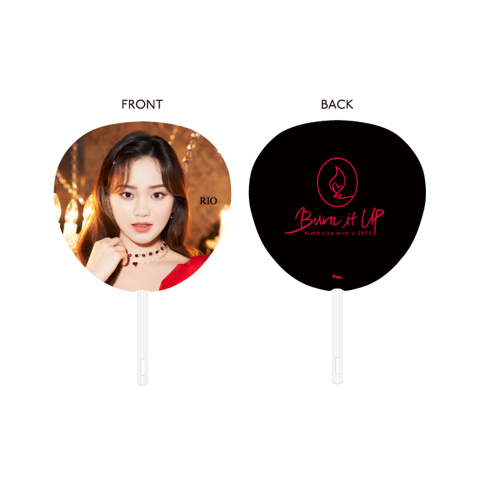 うちわ【RIO】・NiziU | Sony Music Shop・CD・DVD・ﾌﾞﾙｰﾚｲ・ｱｰﾃｨｽﾄ