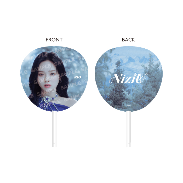 うちわ【RIO】・NiziU | Sony Music Shop・CD・DVD・ﾌﾞﾙｰﾚｲ・ｱｰﾃｨｽﾄ