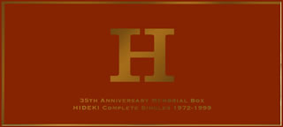 35th Anniversary Memorial Box HIDEKI Complete Singles 1972-1999