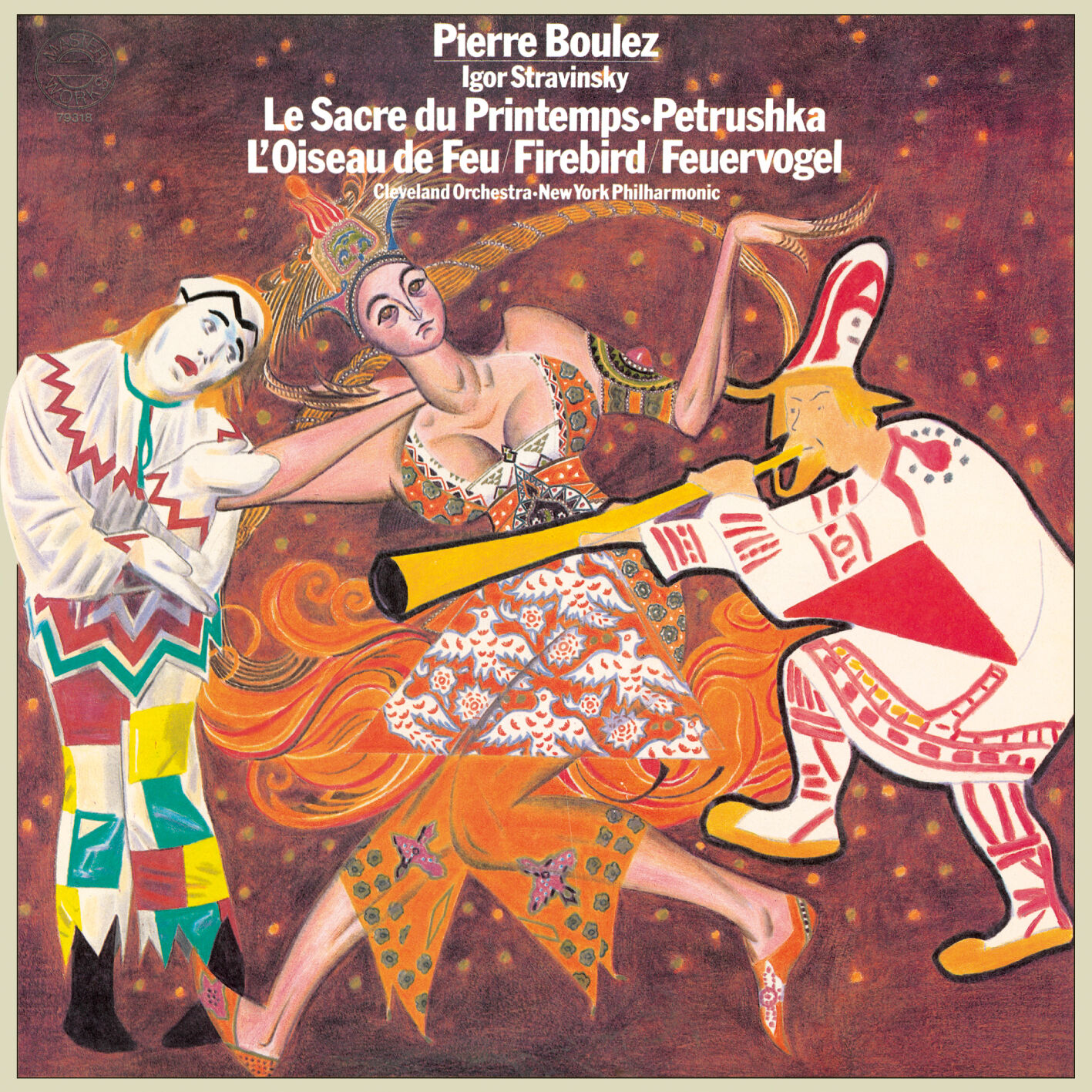 ｽﾄﾗｳﾞｨﾝｽｷｰ:春の祭典､ﾍﾟﾄﾙｰｼｭｶ&火の鳥(1910年全曲&組曲【完全生産限定