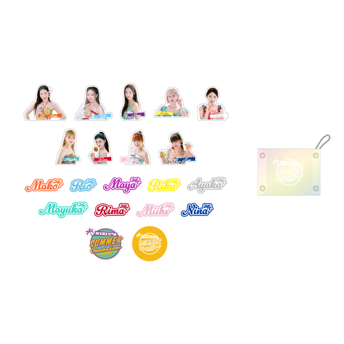 ｽﾃｯｶｰｾｯﾄ(20枚入り)・NiziU | Sony Music Shop・CD・DVD・ﾌﾞﾙｰﾚｲ