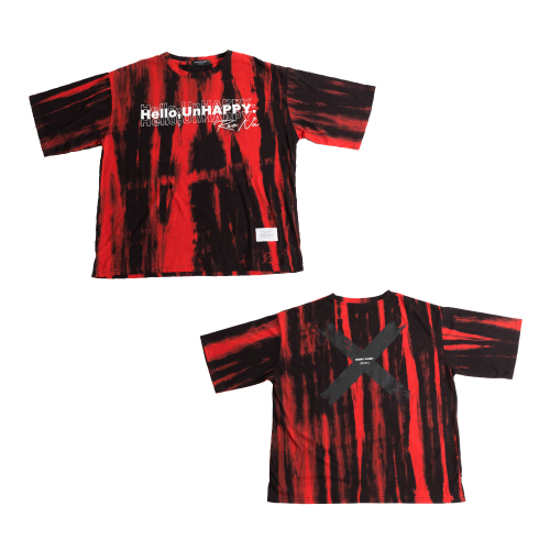 Hello,UnHAPPY. 5th Anniversary ﾀｲﾀﾞｲﾋﾞｯｸﾞTｼｬﾂ[ﾚｯﾄﾞ][2size]・ReoNa