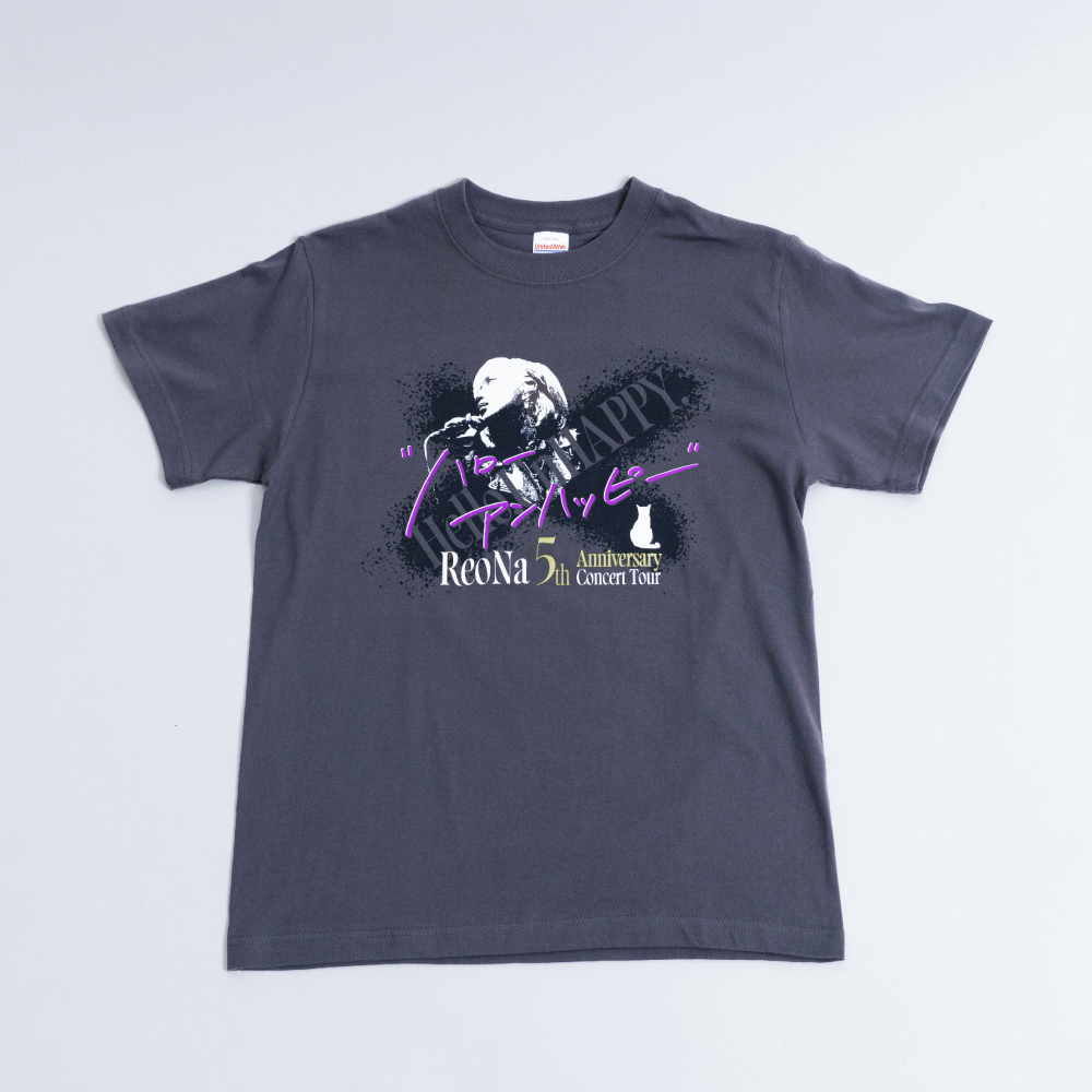 ﾊﾛｰ､ｱﾝﾊｯﾋﾟｰ” ﾂｱｰTｼｬﾂ[ﾍｲｼﾞｰﾌﾞﾗｯｸ][5size]・ReoNa | Sony Music Shop