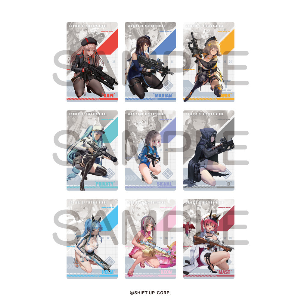 BOX販売]勝利の女神：NIKKE ガンガールメタルカードコレクションVol.1