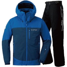 montbell/モンベル/スノーウェア上下セット（メンズ）PB/NVのレンタル