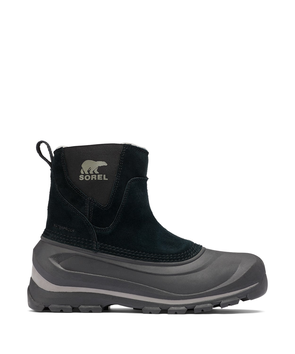 バクストン プルオンブーツ ウォータープルーフ(25 Delta Black