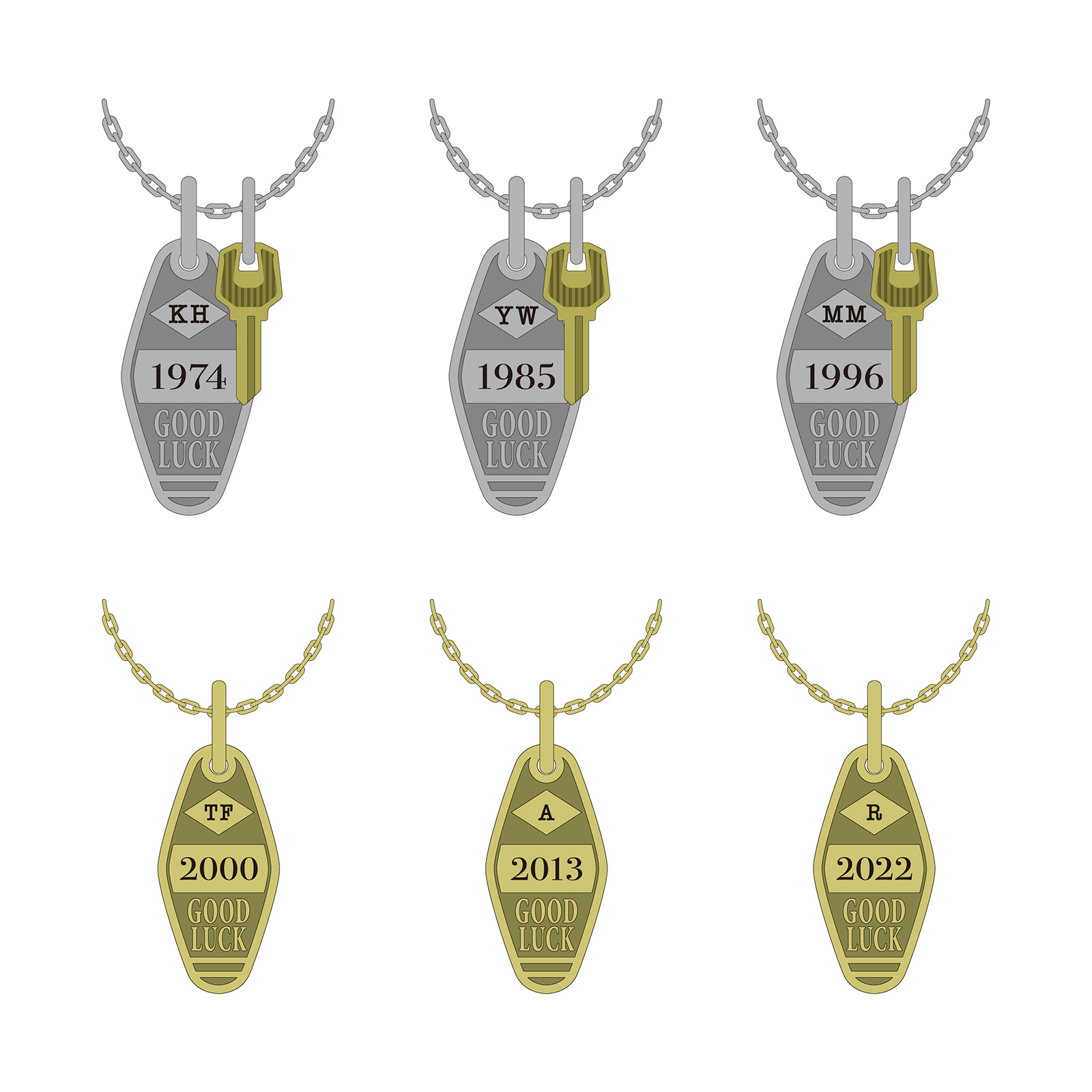 SYMPATHY OF SOUL（シンパシーオブソウル） Small Charm Necklace