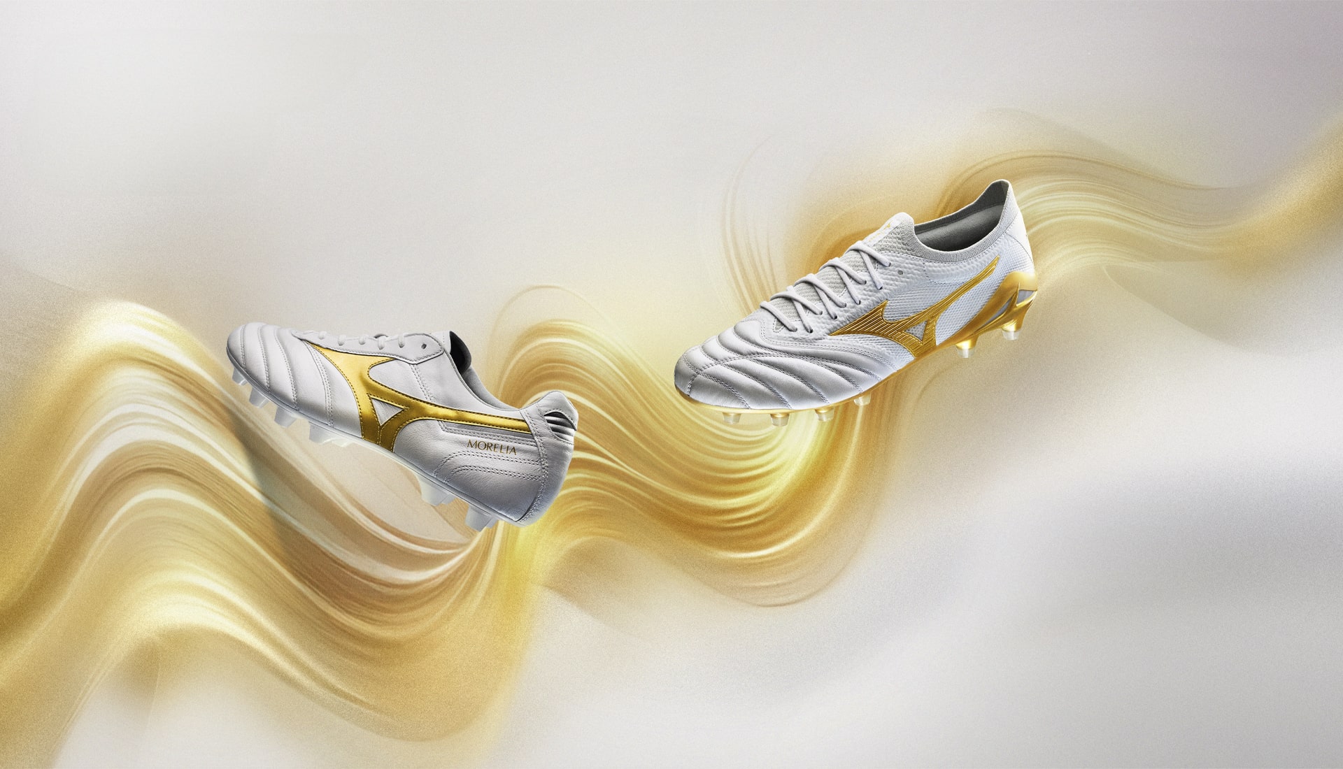 Mizuno's 'Bright Gold' Pack Elevates Heritage with a Luxe Finish