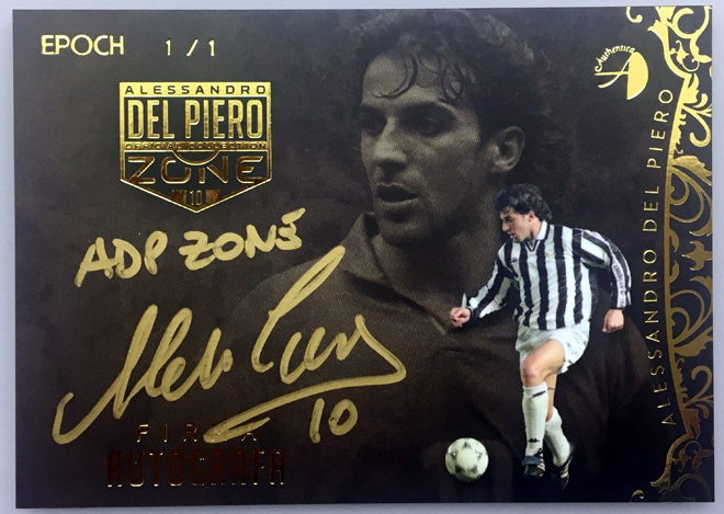 デル・ピエロのサッカー人生を振り返る究極のコレクションアイテムが