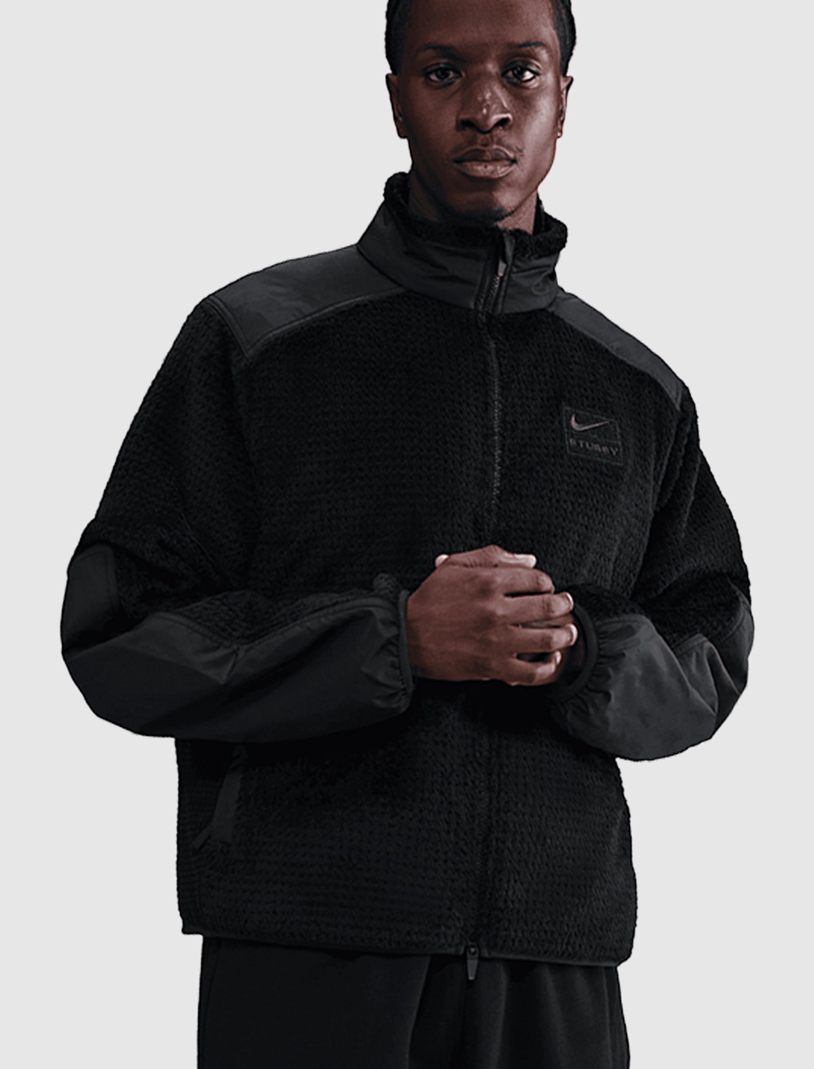NIKE x STUSSY HIGH-LOFT FULL-ZIP JACKET – Social Status